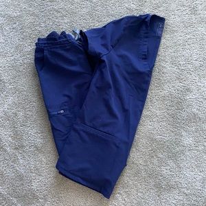 Set of FIGS scrubs, navy blue